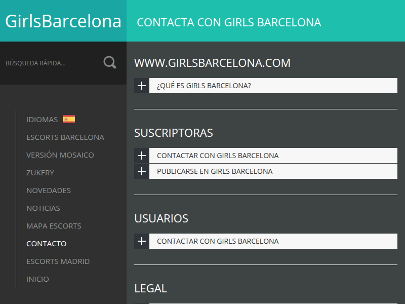 Kontakt GirlsBarcelona